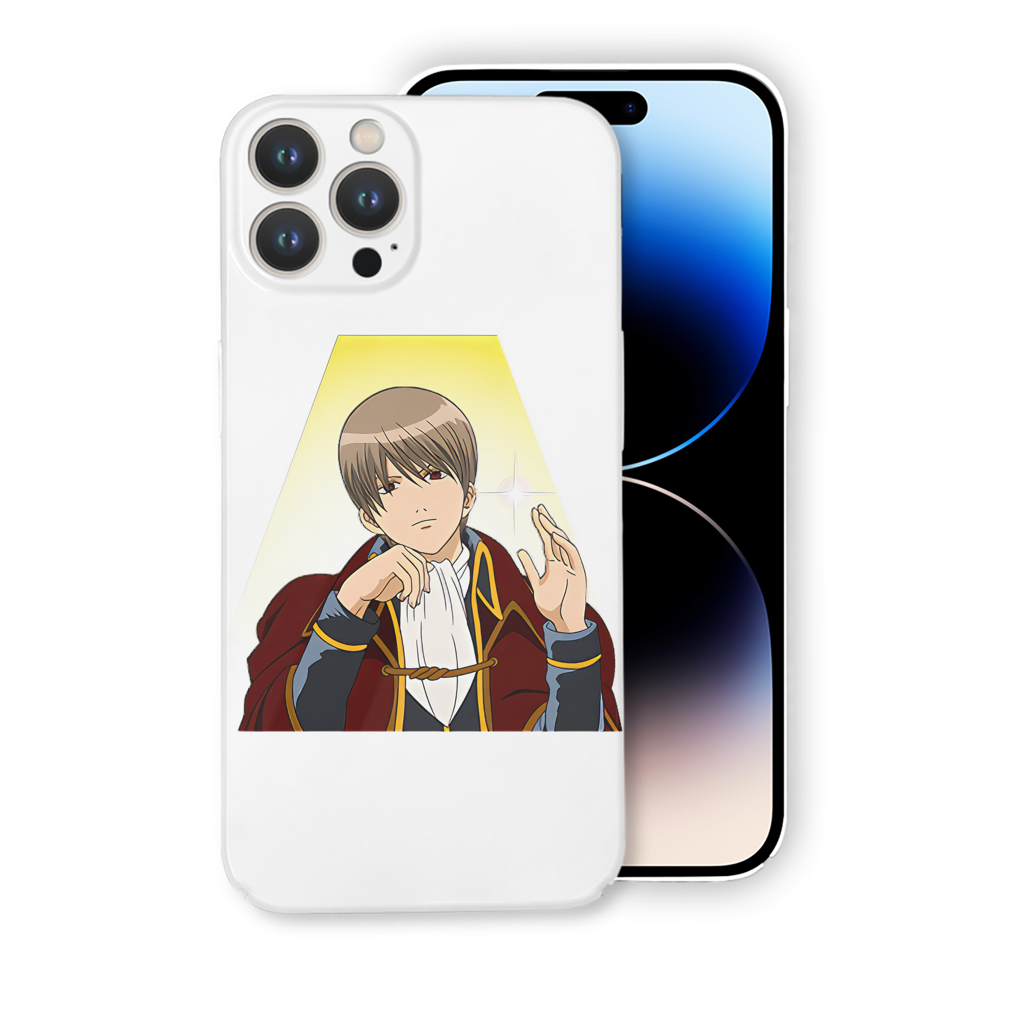 （画像用） ぎんたま 坂田銀時（さかたぎんとき） 神楽 志村新八（しむら しんぱち） GINTAMA Sakata Gintoki Kagura Shimura Shinpachi 【iPhone 14シリーズ対応】ハードケース